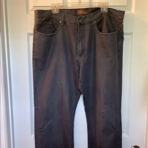Perry Ellis Men's Gray Jeans Straight 38x30 NWOT